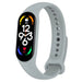 Bracelet silicone Xiaomi Mi Band 7 (gris)