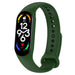 Bracelet silicone Xiaomi Mi Band 7 (vert armée)