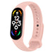Bracelet silicone Xiaomi Mi Band 7 (rose clair)