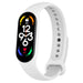 Bracelet silicone Xiaomi Mi Band 7 (blanc)