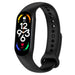 Bracelet silicone Xiaomi Mi Band 7 (noir)
