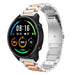 Bracelet silicone Xiaomi Mi Watch (argent/or rose)
