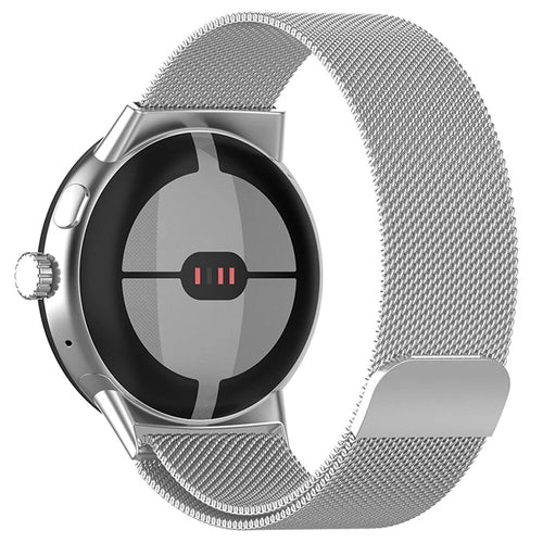 Bracelet milanais Google Pixel Watch 4 - 45mm (argent)