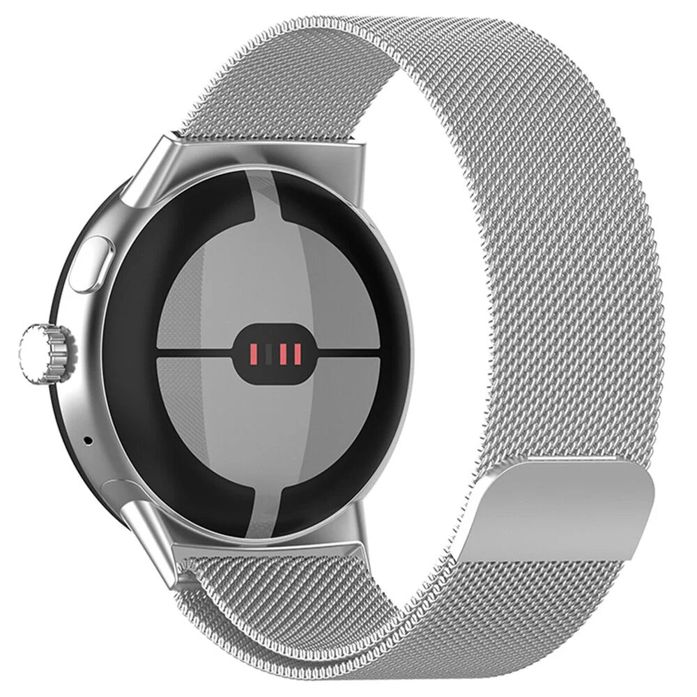 Bracelet milanais Google Pixel Watch 4 - 45mm (argent)