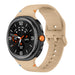 Bracelet silicone Samsung Galaxy Watch 8 - 44mm (beige)