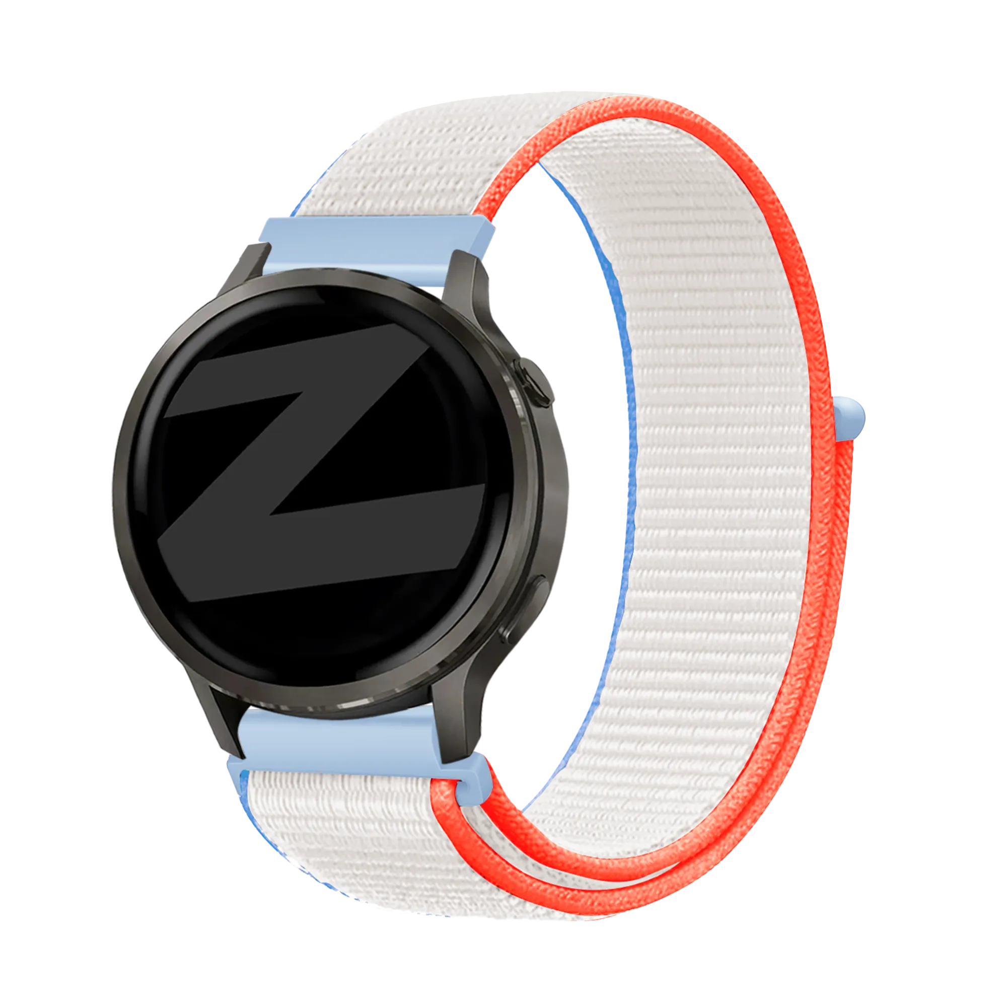 Bandz Bracelet nylon Loop Garmin Forerunner 265s (blanc lait)
