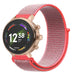 Bracelet nylon Fossil Gen 6 - 42mm (rose/rouge)