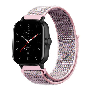 Nylon Strap, on a watch, 3/4 front view