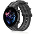 Bracelet nylon boucle Amazfit GTR 3 (Pro) (noir/gris)