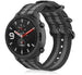 Bracelet nylon boucle Xiaomi Amazfit GTR (noir/gris)