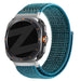 Bandz Bracelet nylon à boucle Samsung Galaxy Watch Ultra 2 (bleu-vert)