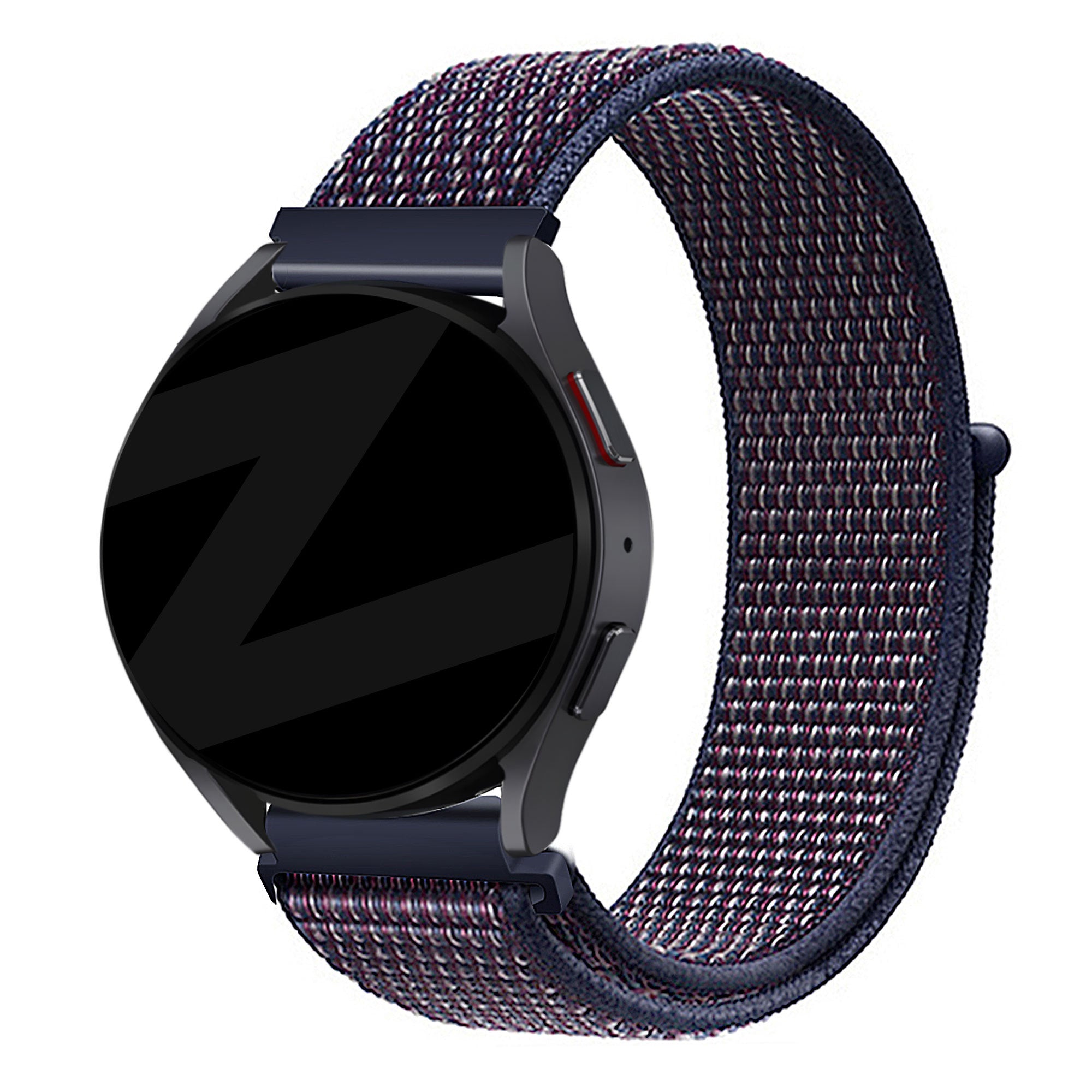 Bandz Bracelet nylon Loop Garmin Vivomove Trend (bleu indigo)
