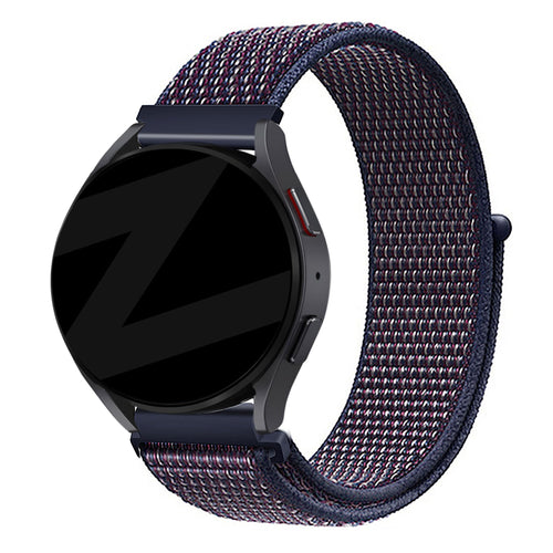 Bandz Bracelet nylon Loop Garmin Forerunner 265 (bleu indigo)
