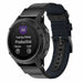 Bracelet hybride en nylon Garmin Quatix 5 / 6 / 7 (bleu)