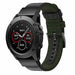 Bracelet nylon hybride Garmin Instinct 3 - 45mm (vert armée)