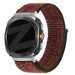 Bandz Samsung Galaxy Watch Ultra Nylon Loop Strap (Green Mix)