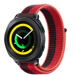 Nylon Strap, on a watch, 3/4 front view