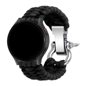 Honor Watch GS 4 Nylon Rope Strap (Black)
