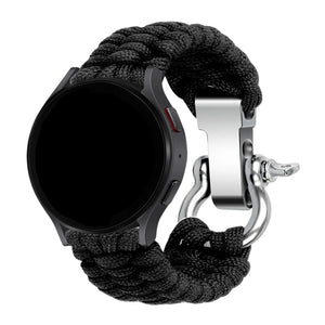 Bracelet nylon cuerda Amazfit GTR Mini (noir)