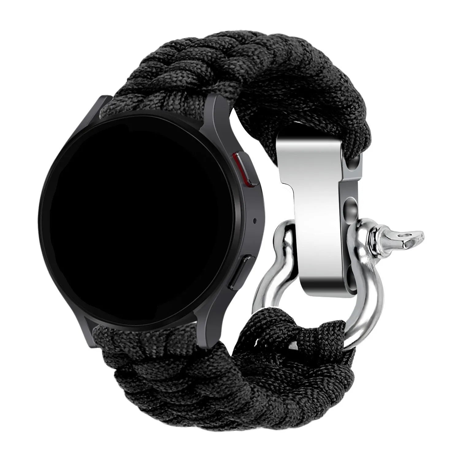 Bracelet nylon corde Amazfit Cheetah Pro (noir)