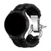 Bracelet nylon corde Huawei Watch 5 - 46mm (noir)