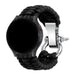 Bracelet nylon corde Honor Watch 4 Pro (noir)