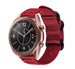 Samsung Galaxy Watch 3 41mm Nylon Strap with Buckle (Red)