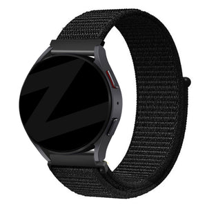 Bandz Bracelet nylon Loop Garmin Venu SQ 2 (noir)