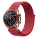 Bracelet nylon Samsung Galaxy Watch 3 41mm (rouge)