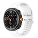 Bracelet silicone Samsung Galaxy Watch 8 - 44mm (blanc)