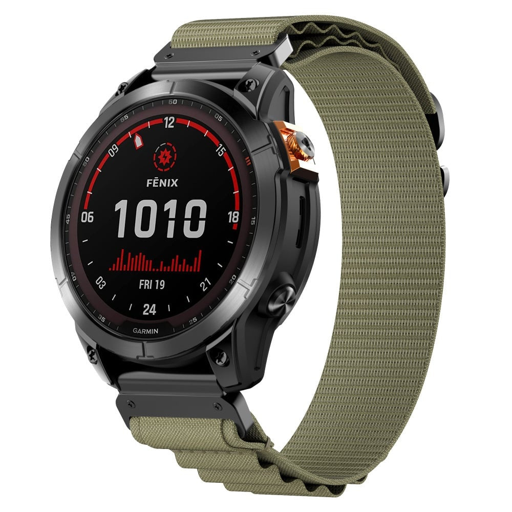 Bracelet Alpine Garmin Descent MK1 (vert olive)