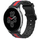 Bracelet special edition OnePlus Watch (noir/rouge)