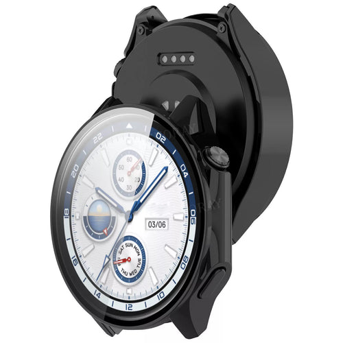 Coque rigide avec verre OnePlus Watch 2 (noir)