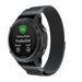 Bracelet Milanaise Garmin Fenix 3 (noir)