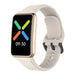 Oppo Watch Free Silicone Strap (Sand White)
