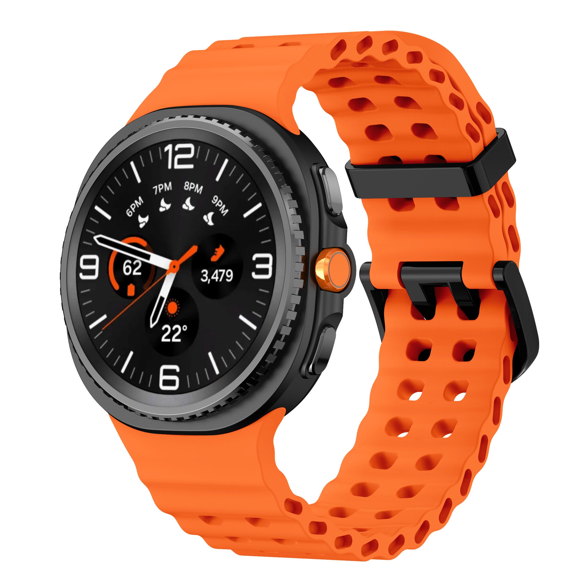 Bracelet Ocean Samsung Galaxy Watch 9 - 44mm (orange)