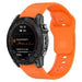 Bracelet silicone outdoor Garmin Instinct 3 - 45mm (orange)