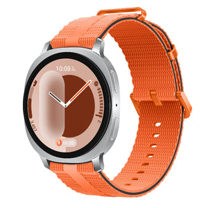 galaxy watch 8 silicone band orange