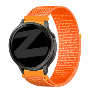 Bandz Garmin Forerunner 255 Nylon Loop Strap (Orange)