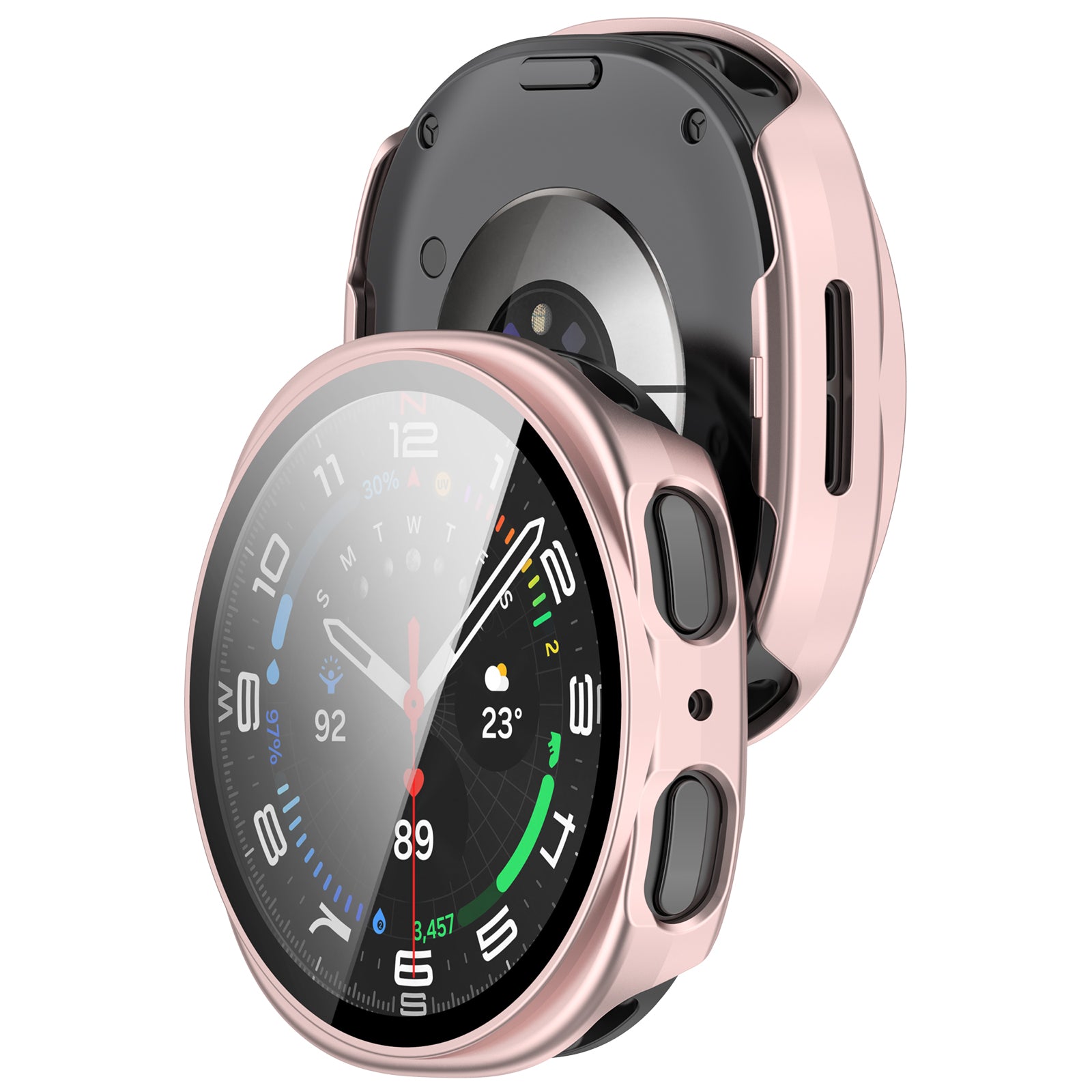 Funda con verre Samsung Galaxy Watch 8 - 44mm (rose)