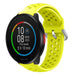 Bracelet silicone avec trous Polar Pacer (jaune)