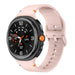 Bracelet silicone Samsung Galaxy Watch 9 - 44mm (rose)