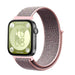 Bracelet nylon Classic Huawei Watch Fit 4 Pro (gris/rosa)