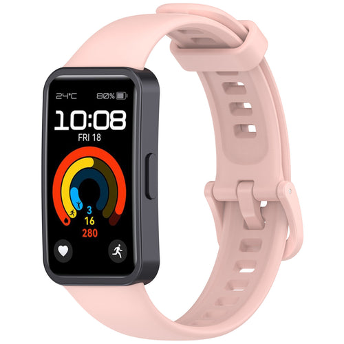 Bracelet silicone classique Huawei Band 9 (rose)