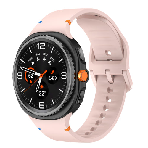 Bracelet silicone Samsung Galaxy Watch 8 Classic (rose)