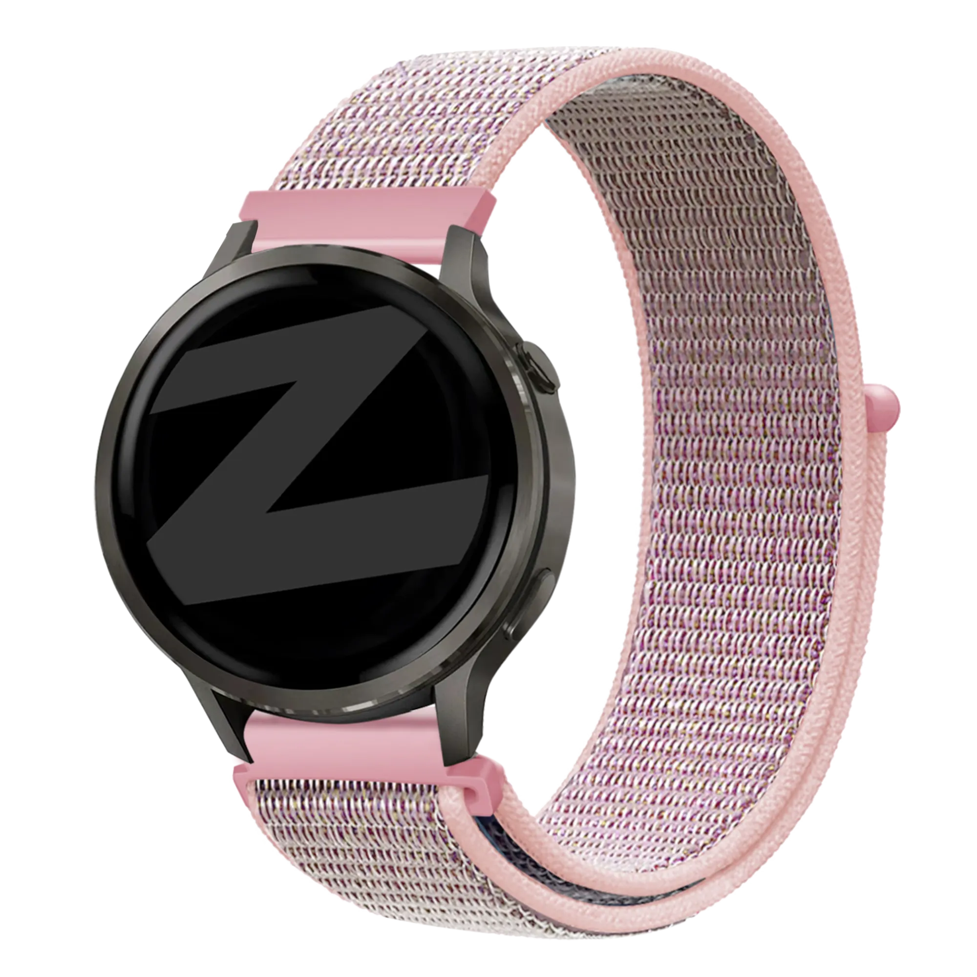 Bandz Bracelet nylon à boucle Garmin Approach J1 (rose)