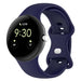 Bracelet silicone classique Google Pixel Watch 4 - 45mm (bleu foncé)