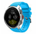 Bracelet silicone twill Polar Grit X (bleu clair)