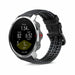 Bracelet silicone/cuir Polar Grit X (noir)