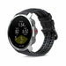 Polar Grit X Silicone/Leather Strap (Black)